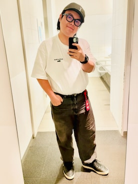 「LACOSTE（ラコステ）のアイテム」を使った、りゅうたさん（メンズ・159cm）の秋コーディネート