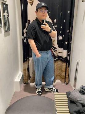 「アイテム（キャップ）」を使った、りゅうたさん（メンズ・159cm・20代）の春コーディネート