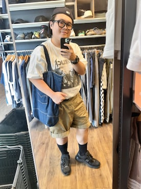 「アイテム（バッグ）」を使った、りゅうたさん（メンズ・159cm・30代）の夏コーディネート