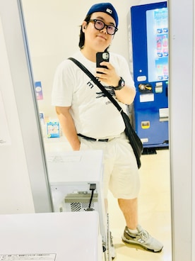 「LACOSTE（ラコステ）のアイテム」を使った、りゅうたさん（メンズ・159cm）の秋コーディネート
