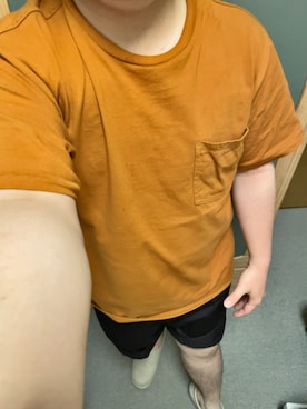 「Levi's RED（リーバイスレッド）のアイテム（トップス）」を使った、りゅうたさん（メンズ・158cm）の夏コーディネート