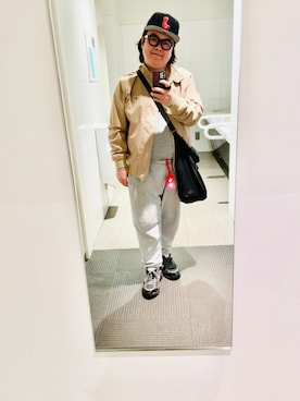 「アイテム（スニーカー）」を使った、りゅうたさん（メンズ・160cm・30代）の春コーディネート