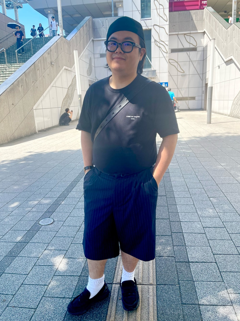 COMME des GARCONS HOMME 85年製 胸ロゴ天竺tシャツ COMME des GARCONS HOMME（コム デ ギャルソン・オム）の「COMME