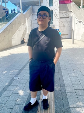 「アイテム（ソックス/靴下）」を使った、りゅうたさん（メンズ・159cm・20代）の夏コーディネート