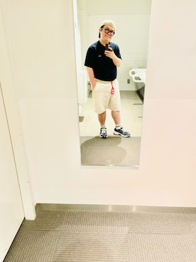 「LACOSTE（ラコステ）のアイテム」を使った、りゅうたさん（メンズ・160cm）の夏コーディネート