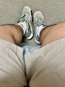「アイテム（ソックス/靴下）」を使った、りゅうたさん（メンズ・159cm・30代）の夏コーディネート