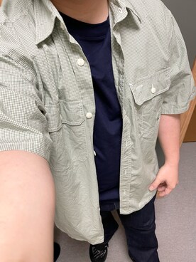 「フレアデニム」｜りゅうたさん（メンズ・158cm）の春コーディネート