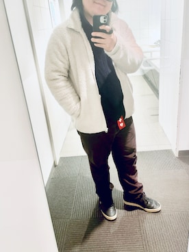 「アイテム（スニーカー）」を使った、りゅうたさん（メンズ・159cm）の秋コーディネート
