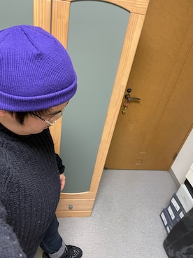 「BACK NUMBER（バックナンバー）のアイテム（ニットキャップ/ビーニー）」を使った、りゅうたさん（メンズ・158cm）の秋コーディネート