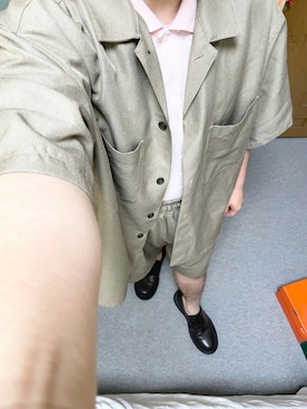 「アイテム（セットアップ）」を使った、りゅうたさん（メンズ・158cm・20代）の夏コーディネート