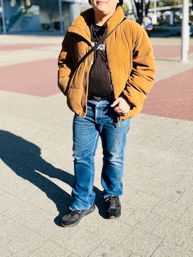 「SLOW（スロウ）のアイテム」を使った、りゅうたさん（メンズ・160cm）の冬コーディネート