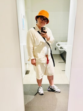 「LACOSTE（ラコステ）のアイテム」を使った、りゅうたさん（メンズ・160cm）の春コーディネート