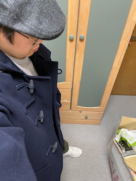 「アイテム（ダッフルコート）」を使った、りゅうたさん（メンズ・158cm・20代）の冬コーディネート