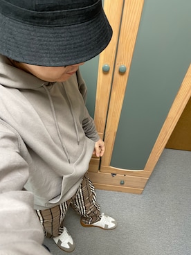 「アイテム（パーカー）」を使った、りゅうたさん（メンズ・158cm・20代）の冬コーディネート