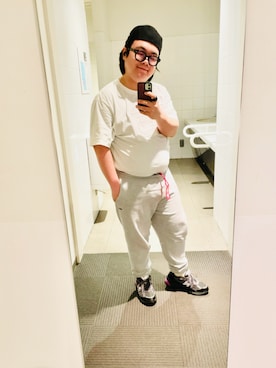 「LACOSTE（ラコステ）のアイテム」を使った、りゅうたさん（メンズ・160cm）の春コーディネート