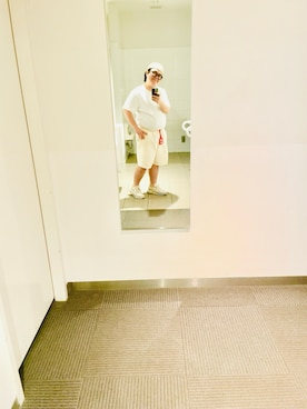 「LACOSTE（ラコステ）のアイテム」を使った、りゅうたさん（メンズ・160cm）の夏コーディネート