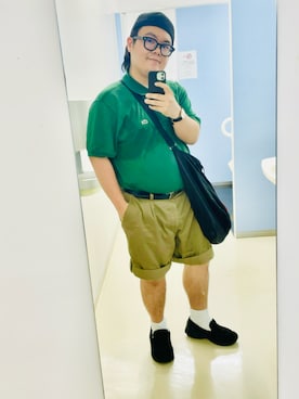 「NEW BALANCE（ニューバランス）のコンフォートショートソックス（ソックス/靴下）」を使った、りゅうたさん（メンズ・159cm）の夏コーディネート