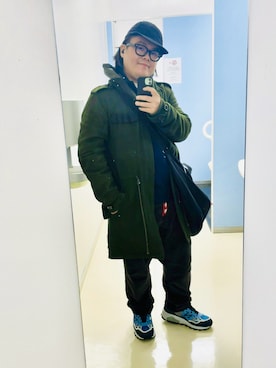 「アイテム（モッズコート）」を使った、りゅうたさん（メンズ・159cm・30代）の秋コーディネート