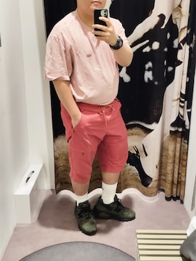 「アイテム（レッグウェア）」を使った、りゅうたさん（メンズ・159cm・20代）の夏コーディネート