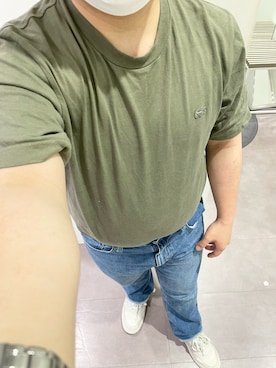 「フレアデニム」｜りゅうたさん（メンズ・158cm）の春コーディネート