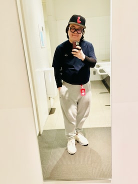 「アイテム（スニーカー）」を使った、りゅうたさん（メンズ・160cm・30代）の春コーディネート