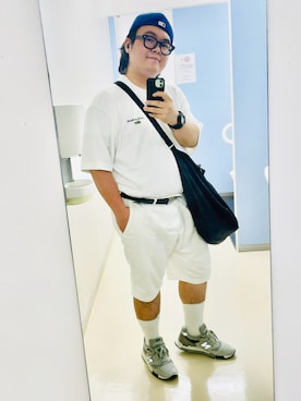 「アイテム（ソックス/靴下）」を使った、りゅうたさん（メンズ・159cm・20代）の夏コーディネート
