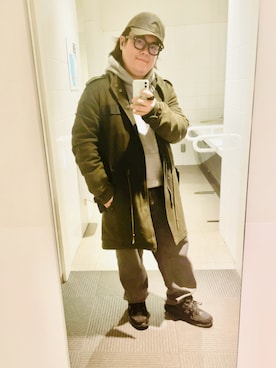 「アイテム（香水）」を使った、りゅうたさん（メンズ・159cm・30代）の冬コーディネート