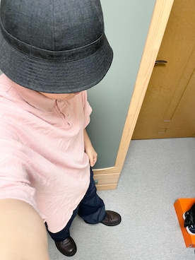 ポロシャツ ピンク系 を使った チノパン の人気ファッションコーディネート Wear