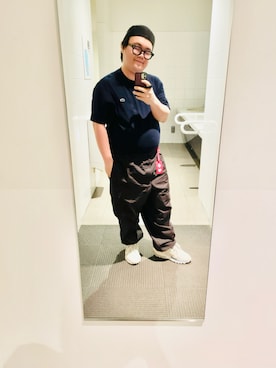 「LACOSTE（ラコステ）のアイテム」を使った、りゅうたさん（メンズ・160cm）の春コーディネート