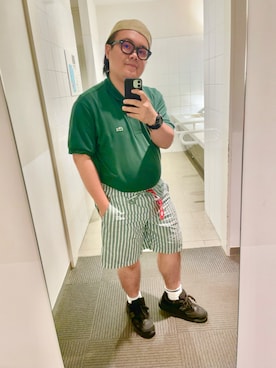 「アイテム（ファッション雑貨）」を使った、りゅうたさん（メンズ・159cm）の夏コーディネート