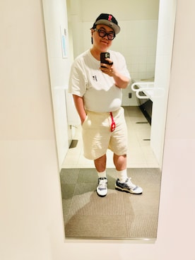 「LACOSTE（ラコステ）のアイテム」を使った、りゅうたさん（メンズ・160cm）の春コーディネート