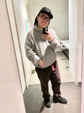 「LACOSTE（ラコステ）のアイテム」を使った、りゅうたさん（メンズ・159cm）の秋コーディネート