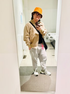 「COMME des GARCONS HOMME（コム デ ギャルソン・オム）のCOMME des GARCONS HOMME LOGO TEE（Tシャツ/カットソー、ブラック系）」を使った、りゅうたさん（メンズ・160cm）の春コーディネート