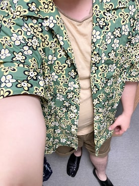 「ロールアップ」｜「アイテム（その他シューズ）」を使った、りゅうたさん（メンズ・158cm）の夏コーディネート