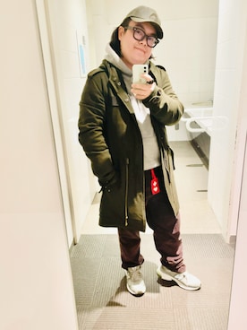 「アイテム（腕時計）」を使った、りゅうたさん（メンズ・159cm）の冬コーディネート