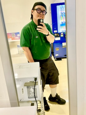 「アイテム（帽子）」を使った、りゅうたさん（メンズ・159cm・30代）の夏コーディネート