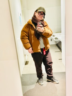 「Barbour（バブアー）のアイテム」を使った、りゅうたさん（メンズ・160cm）の冬コーディネート