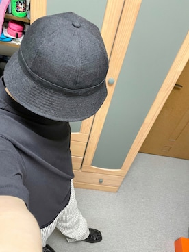 「ペインターパンツ」｜「アイテム（その他シューズ）」を使った、りゅうたさん（メンズ・158cm）の夏コーディネート