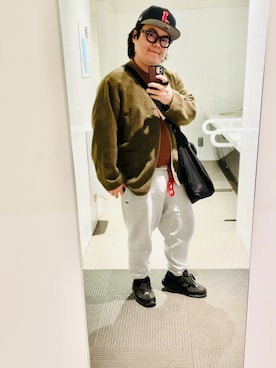 「LACOSTE（ラコステ）のアイテム」を使った、りゅうたさん（メンズ・160cm）の春コーディネート