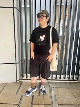 「WTAPS（ダブルタップス）のアイテム（キャップ）」を使った、りゅうたさん（メンズ・160cm）の夏コーディネート