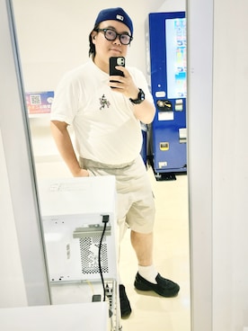 「アイテム（ポロシャツ）」を使った、りゅうたさん（メンズ・159cm・30代）の夏コーディネート