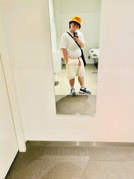 「LACOSTE（ラコステ）のアイテム」を使った、りゅうたさん（メンズ・160cm）の夏コーディネート
