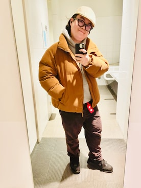 「アイテム（パーカー）」を使った、りゅうたさん（メンズ・159cm）の秋コーディネート