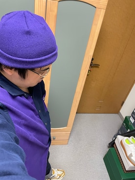 「BACK NUMBER（バックナンバー）のアイテム（ニットキャップ/ビーニー）」を使った、りゅうたさん（メンズ・158cm）の秋コーディネート