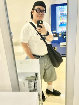 「アイテム（レッグウェア）」を使った、りゅうたさん（メンズ・159cm・30代）の夏コーディネート