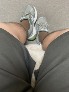 「NEW BALANCE（ニューバランス）のリブ ミッドカフ 3Pソックス（ソックス/靴下、その他）」を使った、りゅうたさん（メンズ・160cm）の春コーディネート