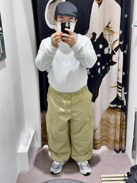 「ほめられ本命コーデ」｜「アイテム（ハンチング/ベレー帽）」を使った、りゅうたさん（メンズ・158cm）の冬コーディネート
