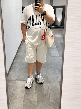 「ぽっちゃり、夏」｜りゅうたさん（メンズ・158cm）の夏コーディネート