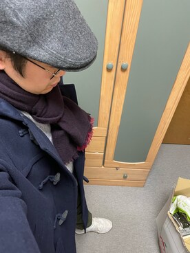 「アイテム（ダッフルコート）」を使った、りゅうたさん（メンズ・158cm・20代）の冬コーディネート