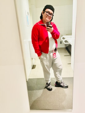 「LACOSTE（ラコステ）のアイテム（帽子）」を使った、りゅうたさん（メンズ・160cm）の春コーディネート